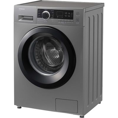 Hitachi FrontLoad Washing Machine Intelligent Sensor System 7 kg BD70GE3CGXSL Silver